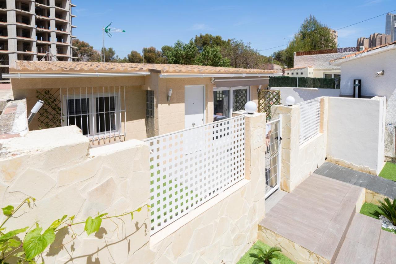 Apartamento Alma Con Terreno Privado Y Parking Compartido - A 800M De Playa Poniente Benidorm Bagian luar foto